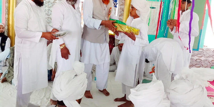 مدرسہ فیض العلوم پونہانہ روڈ شکراوہ کا چوتھا یک روزہ اجلاس عام کا انعقاد