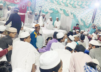 مدرسہ مدینتہ العلوم میں جلسہ دستار بندی کا انعقاد