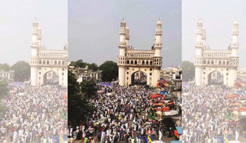 حیدرآباد: جمعۃ الوداع کی نماز کے پیش نظر چار مینار کے اطراف ٹریفک کے نظام میں تبدیلی