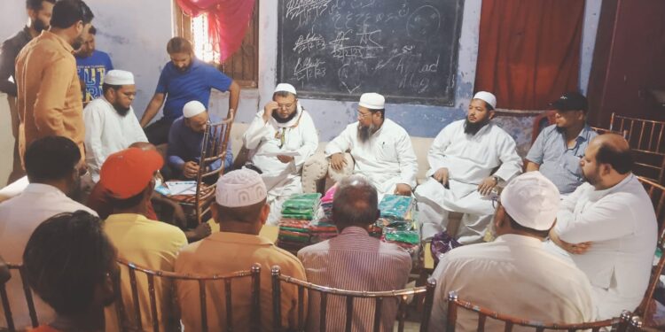 امارت شرعیہ کا اعلیٰ سطحی وفد جمشید پور کے فساد زدہ علاقہ میں پہونچا