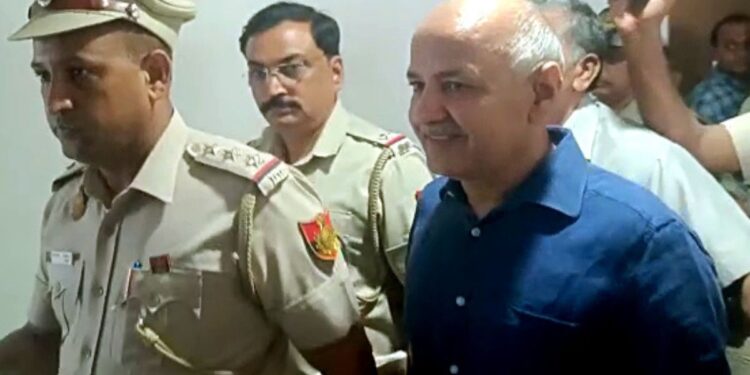 منیش سسودیا کی عدالتی حراست 12 مئی تک کے لیے بڑھی