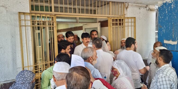 حج منزل میں میڈیکل کیمپ کا آغاز