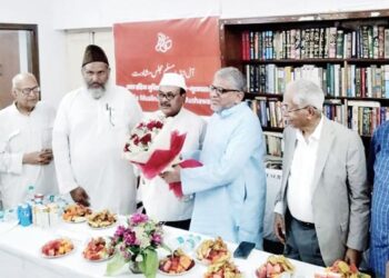 ایڈووکیٹ فیروز احمد نے مشاورت کے منصب صدارت کی ذمے داری سنبھالی