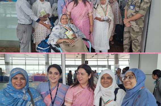 بغیر محرم کے 101 خاتون عازمین مدینہ منورہ کیلئے روانہ