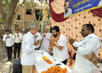 راجیندر نگر میں نئی پائپ لائن بچھانے کا کام جلد شروع ہوگا: درگیش پاٹھک