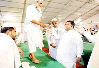 ریاستی وزیر نے دہلی اسٹیٹ حج کمیٹی کے حج کیمپ کی تیاریوں کا جائزہ لیا