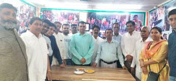 لوک سبھا انتخابات 2024کے پیش نظر بابر پور ضلع بلاک صدور کی میٹنگ