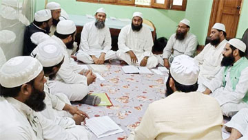 مدرسہ زینت القرآن ویلکم میں جمعیۃ علماء ہند کی میٹنگ کا انعقاد