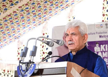 کچھ لوگ اپنے سیاسی فائدے کے لیے عوام کو گمراہ کر رہے ہیں: ایل جی منوج سنہا