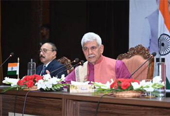 سیکورٹی ایجنسیاں ’’ملی ٹنسی کے ماحولیاتی نظام‘‘کو تباہ کرنے میں کافی حد تک کامیاب ہوئی ہیں/ لیفٹنٹ گورنر منوج سنہا