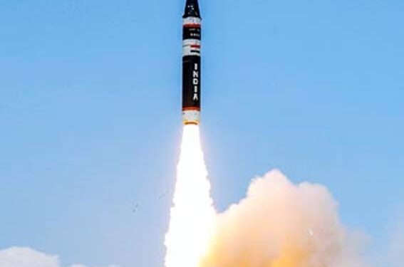 نیو جنریشن بیلسٹک میزائل اگنی پرائم کا تجربہ