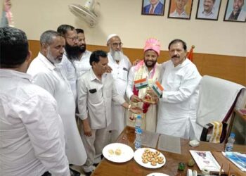 غازی پور منڈی میں تاجروںکے مفاد کیلئے 500 لائٹیں لگائی جائیں گی : حاجی مہربان قریشی