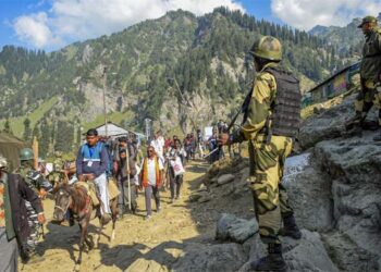 یکم جولائی سے شروع ہونے والی امرناتھ یاترا کیلئے حفاظت کے خصوصی انتظامات