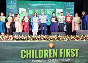 ’’چلڈرن فرسٹ جرنل آن چلڈرن لائف‘‘کے چوتھے شمارے کا آتشی کے ہاتھوںآغاز