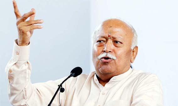 انسان کسی کا گلا کاٹ کر خوش نہیں رہ سکتا:موہن بھاگوت