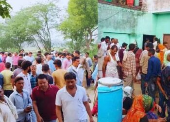 سرپھرے شخص نے مین پوری میں چھ رشتہ داروں کا قتل کر نے کے بعد خود کو گولی مار ی