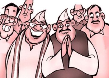 انتخاب سے قبل دکانیں لگیں سجنے