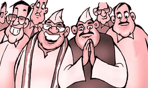 انتخاب سے قبل دکانیں لگیں سجنے