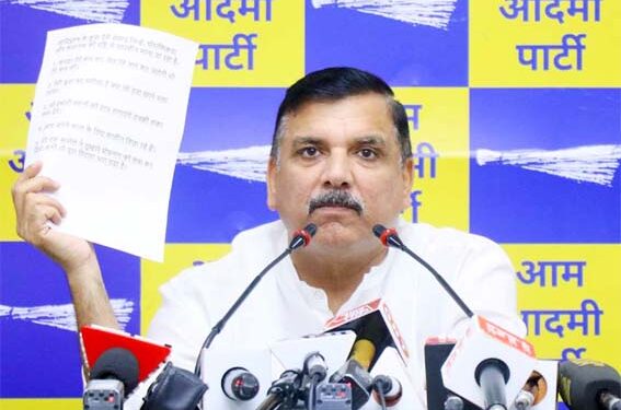 بی جے پی فلم آدی پورش بنا کر بھگوان رام ماتا سیتا اور ہندو مذہب کی توہین کر رہی ہے: سنجے سنگھ