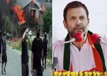 بی جے پی کی نفرت کی سیاست نے منی پور کو جلا کر رکھ دیا: راہل گاندھی