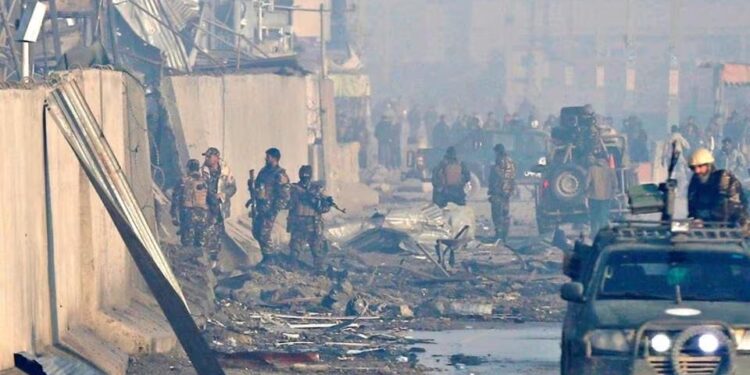 افغان گورنر کے جنازے میں دھماکہ ، 11 افراد ہلاک