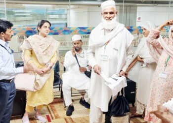 دہلی سے عازمین حج کی روانگی کا سلسلہ مکمل