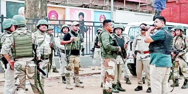 منی پور میں تشدد بھڑکنے کا سلسلہ جاری