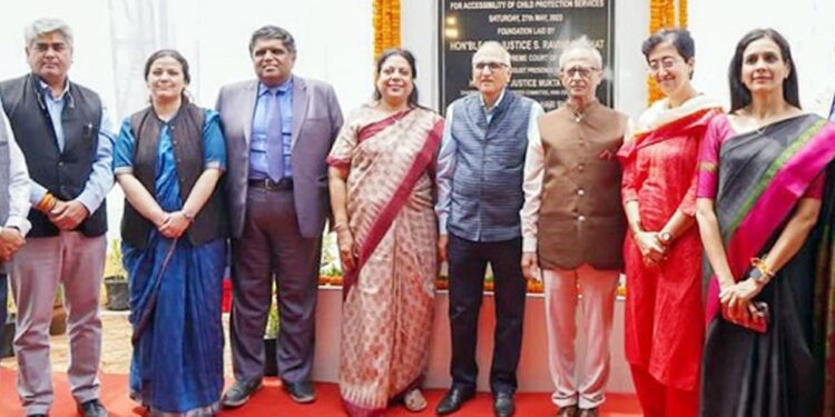 علی پور اور دوارکا میں مربوط چائلڈ پروٹیکشن سینٹر کا سنگ بنیاد