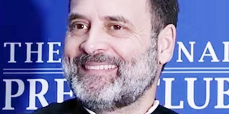 گاڑی چلاتے وقت ہمیشہ پیچھے دیکھنے والے حاثے کا شکار ہوتے ہیں :راہل گاندھی