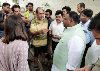 مقامی باشندوں کی سہولت کیلئے پانی کی جلدنکاسی کی ہدایت