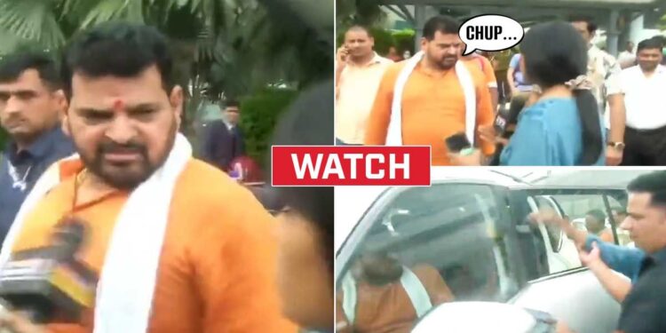 برج بھوشن کی خاتون صحافی کے ساتھ بدتمیزی،سواتی مالیوال نے کی مذمت