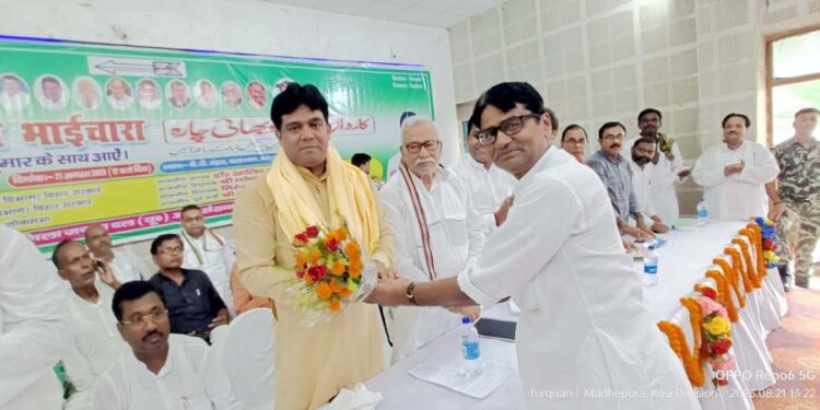 نتیش کمار کا سیکولر نظریہ کرےگا بی جے پی کا خاتمہ : ڈاکٹر خالد انور