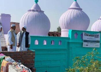 میوات فساد:مسجد قریشیان اور مسجد گاندھی چوک ہوڈل کی مرمت کے بعد افتتاح