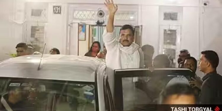 عام آدمی پارٹی کے رکن پارلیمنٹ سنجے سنگھ گرفتار