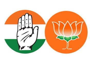 تیجارہ میں کانگریس امیدوار کے خلاف احتجاج میں 14کانگریسی کونسلر بی جے پی میں شامل