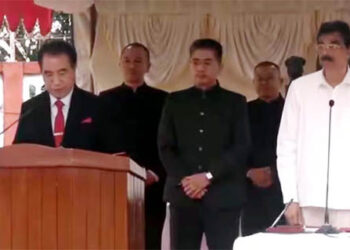 لالدوہوما میزورم کے نئے وزیر اعلیٰ بنے، عہدے اور رازداری کا حلف لیا