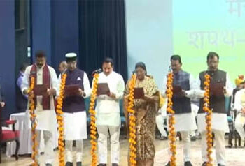 مدھیہ پردیش : کابینہ میں توسیع، 28 ممبران اسمبلی نے لیا وزیر کے عہدہ کا حلف