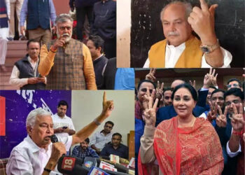 بی جے پی کے 10ممبران پارلیمنٹ نےاسپیکر کو سونپا استعفیٰ