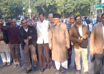 بابری مسجد شہادت کی31ویں برسی پر جنتر منتر پر احتجاج