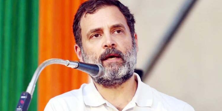 راہل نے لوگوں سے انصاف کی لڑائی کے لیے چندہ دینے کی اپیل کی