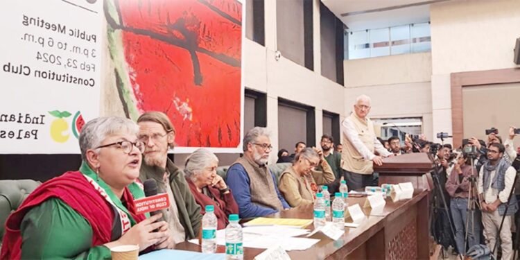 غزہ میں اسرائیلی قتل عام پر ہندوستان سے اٹھی آواز،جنگ روکنے کا مطالبہ