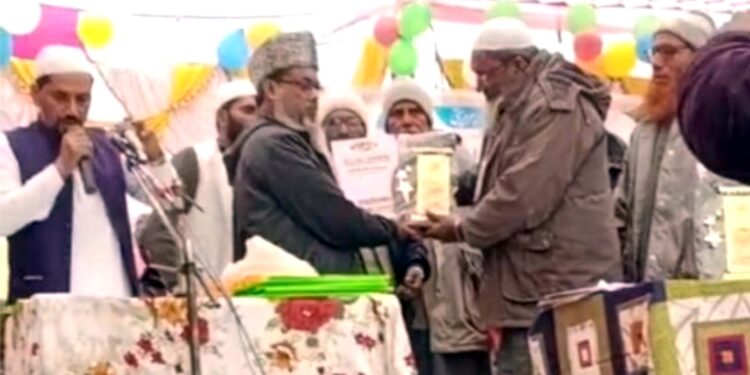 جمعیت اہلِ حدیث حلقہ شہرت گڑھ، سدھارتھ نگر کا قابلِ ستائش اقدام