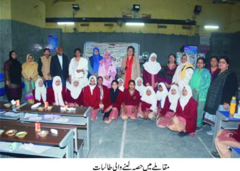 ایس کے وی نور نگر میں بیت بازی اور مصوری کا مقابلہ