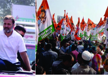 پر ینکا گاندھی کی سسرا ل میں بھارت جوڑو نیائے یاترا کا تاریخی استقبال