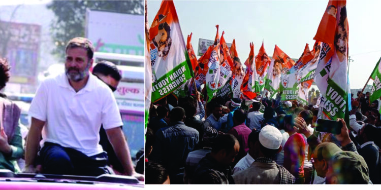 پر ینکا گاندھی کی سسرا ل میں بھارت جوڑو نیائے یاترا کا تاریخی استقبال