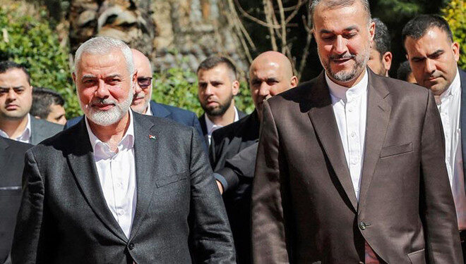 حماس کے رہنما اسماعیل ھنیہ کا دورہ ایران