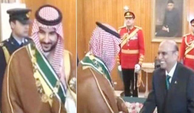 سعودی وزیر دفاع شہزادہ خالد بن سلمان کے لیے نشانِ پاکستان کا اعزاز