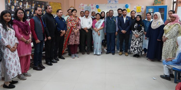 جامعہ ملیہ اسلامیہ میںعالمی ڈاؤن سنڈروم ڈے منایاگیا