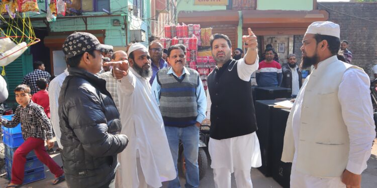 ڈپٹی میئر آل محمد اقبال نےحلقہ کے عوام سے ملاقات کی