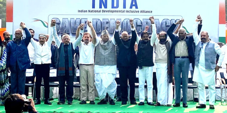 او بی سی پارٹیوں کے اتحادنے کیاانڈیا الائنس کی حمایت کا اعلان